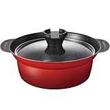 和平フレイズ 土鍋風 卓上鍋 18cm 2.1L 6号 1~2人用 IH対応 ガス PFOAフリー ふっ素樹脂加工 なごみ丈膳 RB-3197