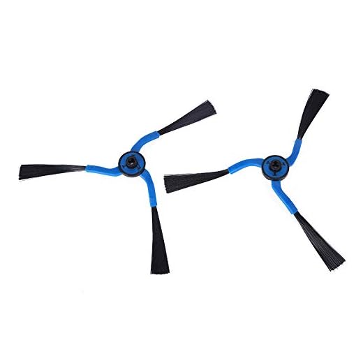 Escova lateral, peças de reposição de escova lateral de limpeza adequadas para robô varrendo Samsung VCRM72VR, pacote com 2