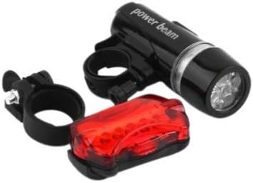 Bicycle Head And Tail Light Set