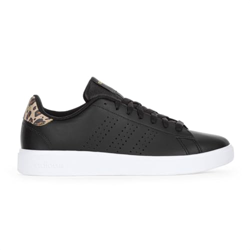 Adidas Advantage Base 2.0 Shoes Chaussures Femme, Core Black Core Black Magic Beige, 38 EU