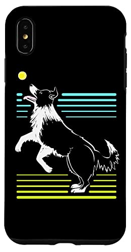 킢{[_[R[܂͌̎̂߂̃{[tuqrvBorder collie with ball X}zP[X iPhone XS Max p