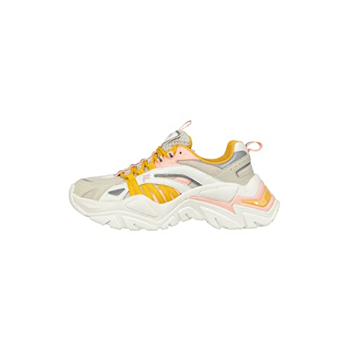 Fila Electrove CB Wmn, Zapatillas Mujer, Oyster Gray Golden Cream, 37 EU
