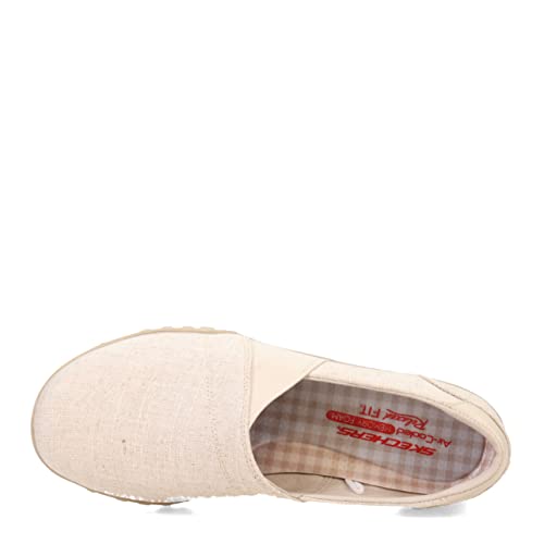 Skechers Skechers Women's, Relaxed Fit: Breathe-Easy - What A Beaut Slip-On Natural 8.5 M