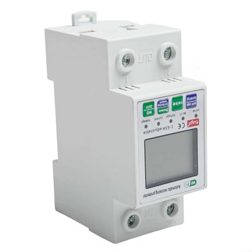 Jonikuper Disyuntor de carril DIN,Interruptor de corriente habilitado para WiFi,Para actualizaciones inteligentes de equipos de distribución de energía