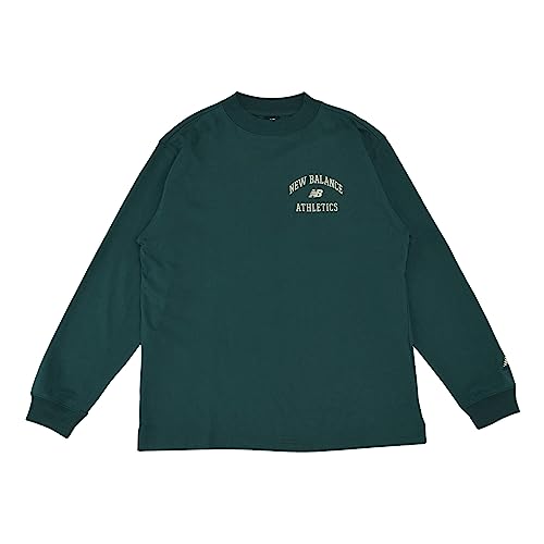 new balance(ニューバランス) 長袖Tシャツ Athletics Varsity モックネック ロングスリーブTシャツ MT33552 メンズ