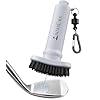 Pro Golf Club Cleaner Water Brush – White Elephant Gifts for Adults, Golf Accessories Golf Gifts for Men, Squeeze Bottle Cleaning with Nylon Bristles – Golf Clubs Brush with Magnetic Retractable Clip