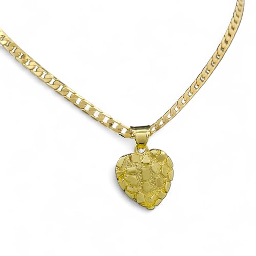 MAXBLING81 Heart Pendant with 14K stamp