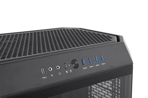 Thermaltake The Tower 600 Mid Tower Chassis | Hidden Connector | Black