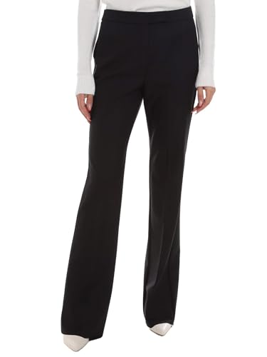 Pantalon noir Iblues 2371362436200 fluide anti-plis ajusté