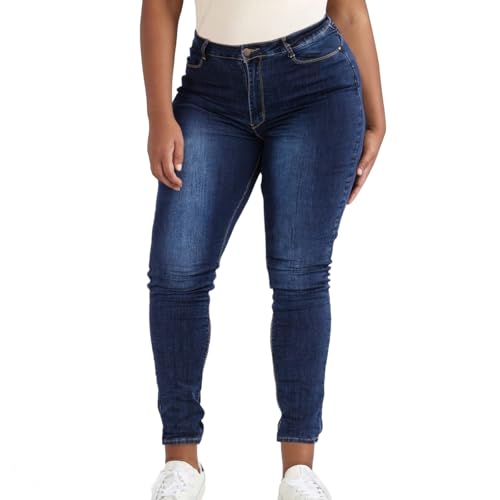 Pantalones Vaqueros Mujer Regular Fit Moda Pantalón...