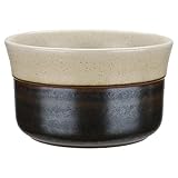  Generisch Schüssel klein Goebel Oeslauer Manufaktur Opal Dunkelbraun/beige