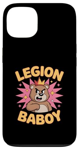 Funny Legion Baboy Angry Bear ���g�� ���� �X�}�z�P�[�X iPhone 13 �p