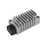 電圧レギュレータのレギュレーション に適合するヤマハ XT225 250 セロー WR125 TTR250 250R 225 TDM850 TW225 200 FZR400RR XT600E XJ600S 用オートバイレギュレーター整流器(Black a)