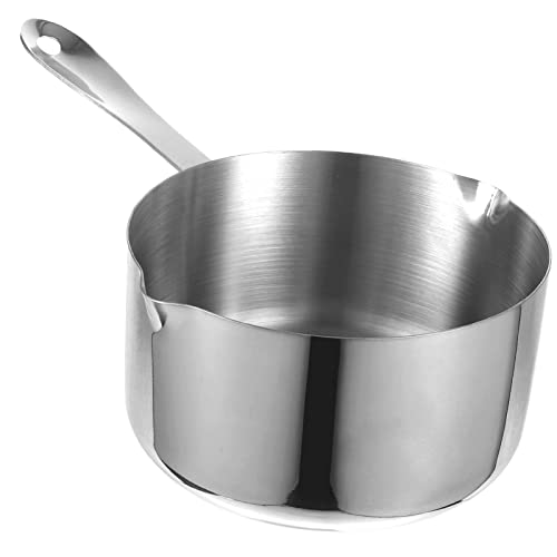 Asumpio GUO7JUT Milchtopf Edelstahl 14 cm