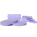 Compressed Facial Sponges,60 Pcs Face Cleansing Sponge Makeup Round Facial Wash Pads Cosmetic Face Exfoliating for Women,Purple