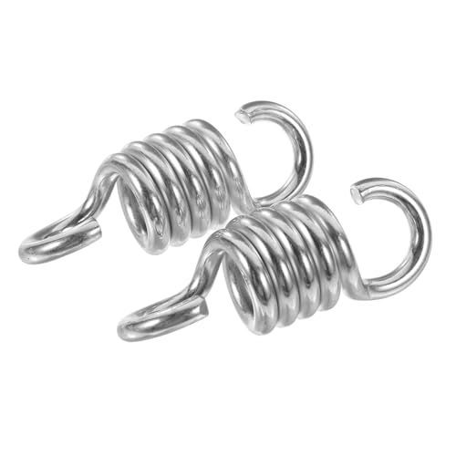 Homoyoyo - Homoyoyo 2 pièces Ressort de Suspension pour Hamac et Balançoire Ensemble de Accessoire pour Chaises Suspendues Balancelle de Véranda Fixation Renforcée