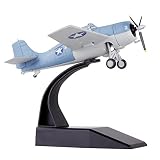 HANGHANG 1/72 F4F Fighter Plane Metal Aircraft Model Military Airplane Model Diecast Plane Model for
