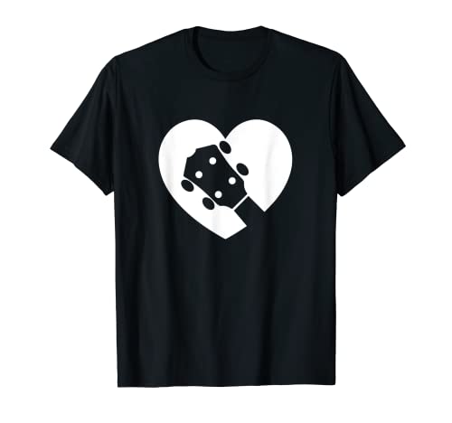 Ukulele Love | Uke Heart | Aprendiendo a Jugar Ukelele Camiseta