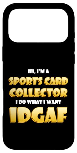 Sports Card Collector IDGAF Rare Basketball Card Collections �X�}�z�P�[�X iPhone 17 Pro Max �p
