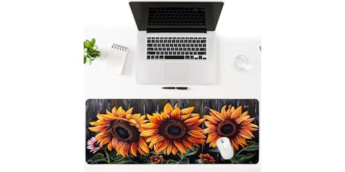 Grand tapis de souris original imprimé abeille idée cadeau bureau - 3