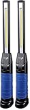 Ryme Automotive - Lámpara de Trabajo LED con Batería recargable Litio Alta potencia 600 lúmenes FIT Linterna de Taller mecánico 6W COB LED / 3W SMD LED (Paquete de 2)