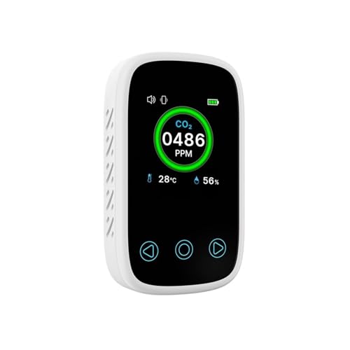 Détecteur de CO2 portable et moniteur de qualité de l'air intérieur