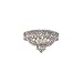 Elegant Lighting V1900F18C/EC Century - Six Light Flush Mount, Crystal Style Options: Clear Elegant Cut