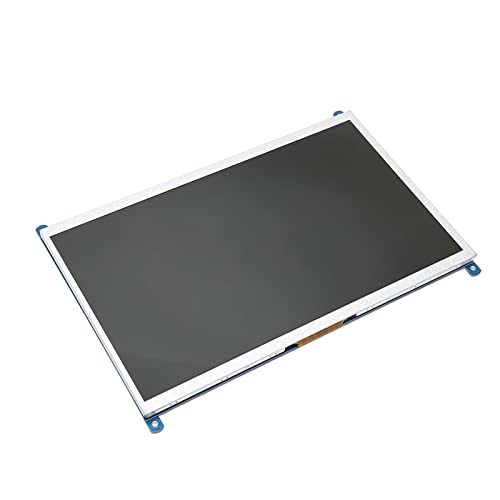 Jectse per Schermo da 10,1 Pollici, 1024x600 16:9 Monitor Touchscreen IPS Display LCD Reattivo e Fluido, per Mini PC, per W, per Pi3 +, per Pi4