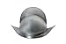 Szco Supplies Spanish Morion Helmet: 910975, Silver, 23 inches in Circumference
