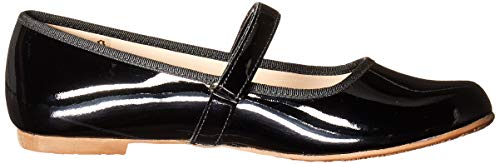 Elephantito Girls European Ballet Flat, Patent Black, 1 Little Kid Us #TOP5