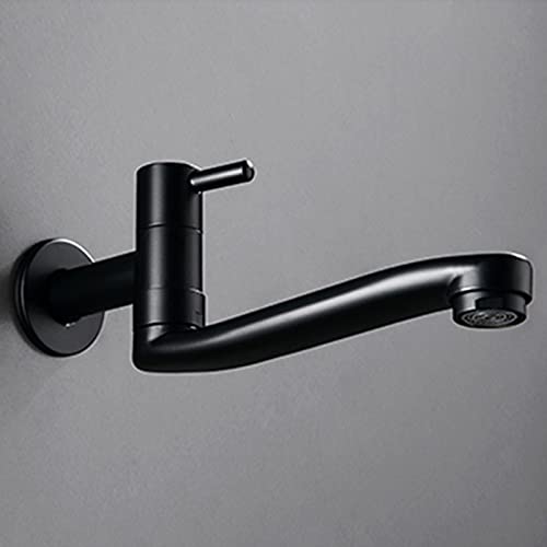 Robinet d'évier rotatif de 21cm à eau froide pour un lavage de vadrouille facile - 6