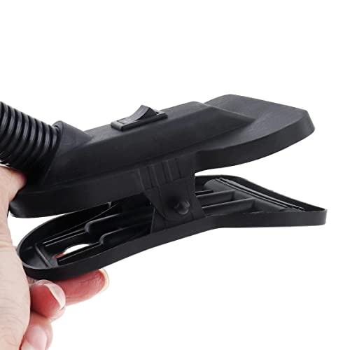 Luminaria De Mesa Com Garra Presilha Articulavel Bivolt Sala Trabalho Escritorio Abajur