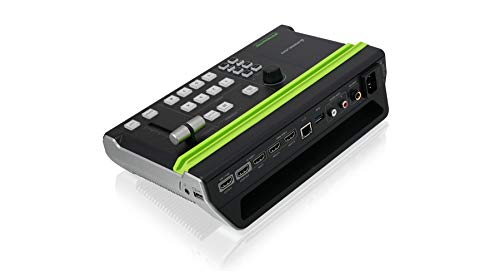 Image of IOGEAR Upstream Pro Video Production Switch (TAA) 1080p @30 /4K Portable /Mobile Video Production Switch 3xHDMI Inputs Stream Ready No PC Required Streaming Video Capture, Audio Mixer iPad app Enabled