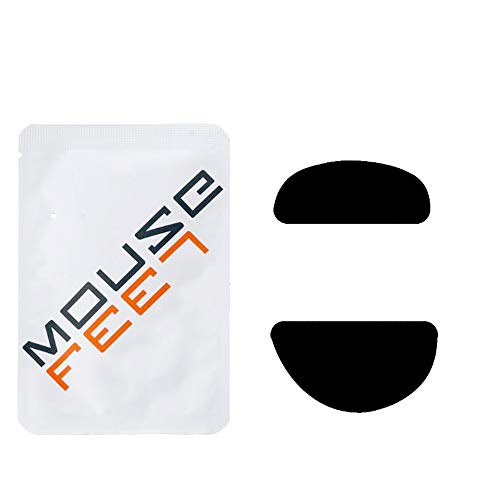 Hasaku マウスソール マウスフィート 1セット入り Zowie EC-1A / EC-2 用, 黒 ベーシック