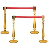 Desvío de Tráfico Multidireccional: La parte superior del poste cuenta con un conector de cuatro vías que se conecta a cuatro correas retráctiles trenzadas de nailon rojo, lo que permite un fácil desvío de multitudes multidireccional. El cabezal retráctil se somete a un tratamiento de temple a alta temperatura para una alta resistencia a la tracción y una longitud ajustable, lo que permite zonas de aislamiento flexibles