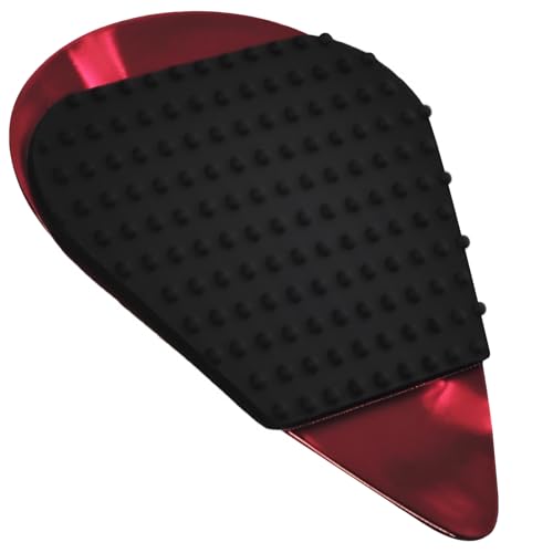 32pcs Guitar Picks Grips, Large Silicone Soft Grips with 3 Guitar Picks, Non slip and Self-Adhesive, Help You Holding the Guitar Pick Tightly,Black