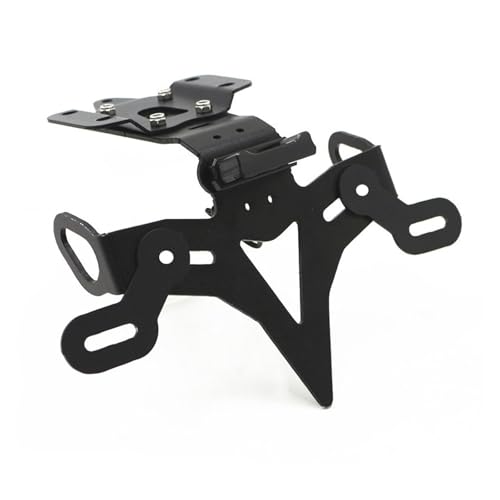 Support de Plaque Yamaha MT-07 FZ-07 YZF-R7 avec Rangement et Bouclier