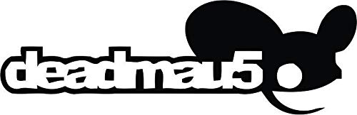 Wall Decals -DJ/Producer for House Music, Electronic Music, Deep Festival, Festivals Club Fun Vinyl Art Decal Stickers for Boys Girls House, Bedroom, Kitchen Wall Decoration Size (4x10 inch)