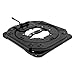 Aupitolt Heavy Duty Seat Swivel Base, 4 Way Locking Car Seat Base, 360 Degree Rotatable 3.0mm Steel Plate Swivel Seat Base, 130kg Load Stool Swivel Plate Replacement for RV Van Camper Boat Truck Bus
