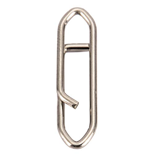 Grampo de pesca, 50 peças de clipes de pescaria em aço inoxidável forte prático para pescadores prof