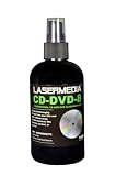 TME CD DVD Cleaning Solution Fluid (Not a Scratch Remover) 8 Ounce (237 ML) Spray Bottle Cleaner CD-DVD-8 Made in USA