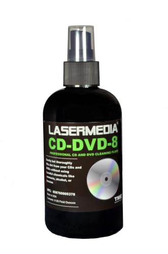 TME CD DVD Cleaning Solution Fluid - Spritz, wait 30 sec, and clean gently with a magic fiber mini-cloth. I clean CDs on top of my G Mat too.