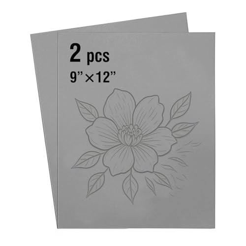 Falling in Art Professional Soft Linoleum Carving Block, 9 Inches by 12 Inches, Grey, 2-Pack by Falling in Art - Used condition - US$11.87