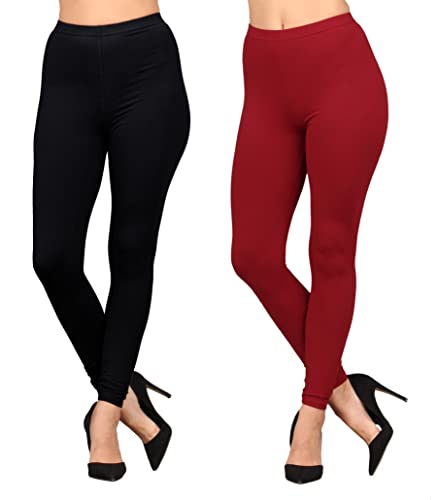 Lildy Women’s Super Soft Leggings (2 Pack)