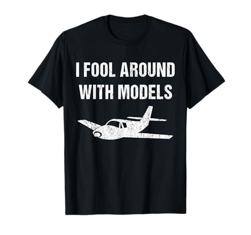Funny Model Airplane Shirt For Model Plane Builder T-shirt