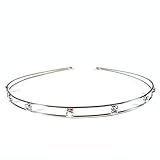  rougecaramel – Invernadero cabeza Metal brillantes – color plateado