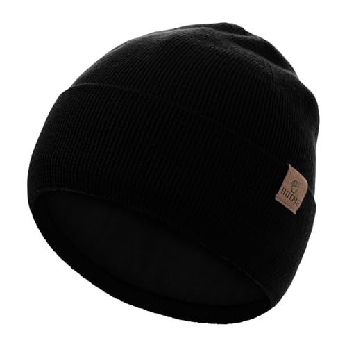 CHUANGLI 100% Merino Wool Cuff Beanie Hat, Unisex Warm Winter Cap...