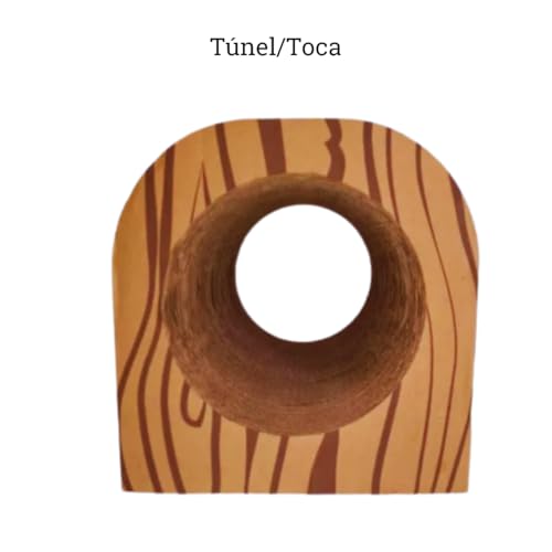 Arranhador para Gatos Túnel RESISTENTE Papelão reciclavel e biodegradavel toca cama