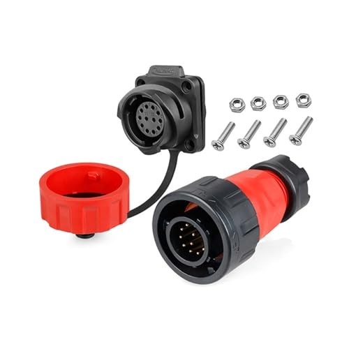Connecteur de câble d'aviation 12 broches YM24 M24 étanche pour signal et mines