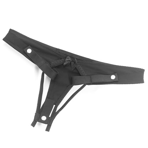Chastity Belt Sissy Panties Keuschheitsgürtel Mann Hilfsgürtel Male Bondage Keuschheitskäfig Für Herren (M,Black)